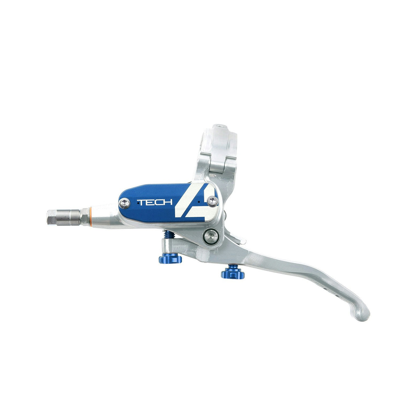 Hope Tech 4 Master Cylinder Complete Left Hand Silver/Blue