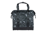 Thumbnail for Basil Grand Flower Bicycle Shopper 23 Litres Black