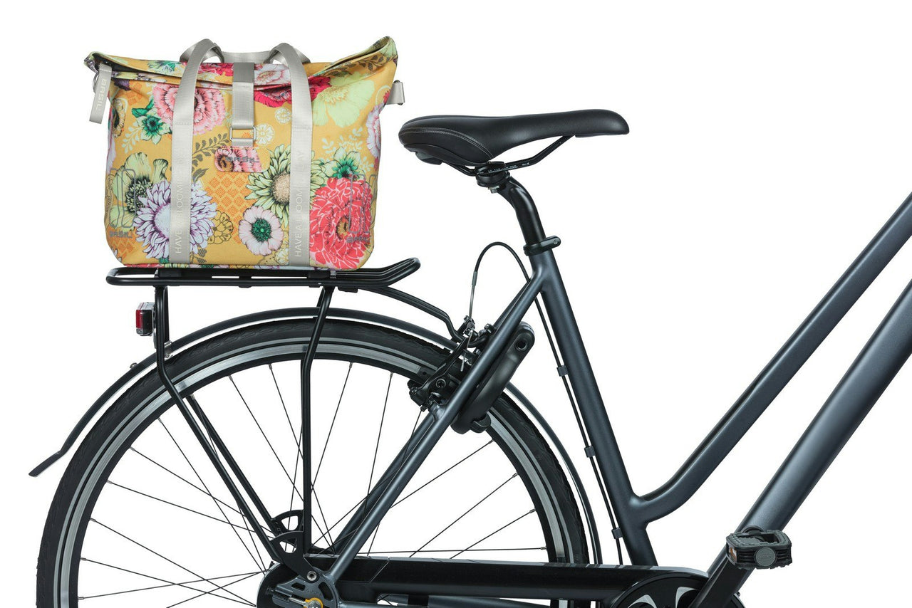 Basil Bloom Field Bicycle Handbag 8-11L Front/Rear Yellow