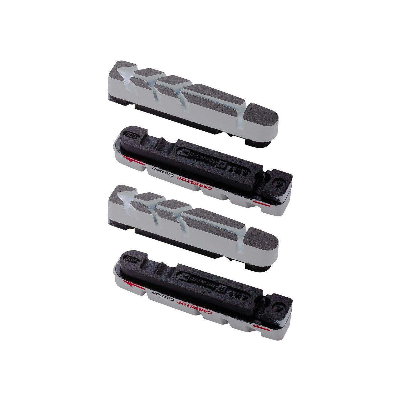 BBB Cycling OEM CarbStop 4-in-1 Grey 25 x 4 Pieces