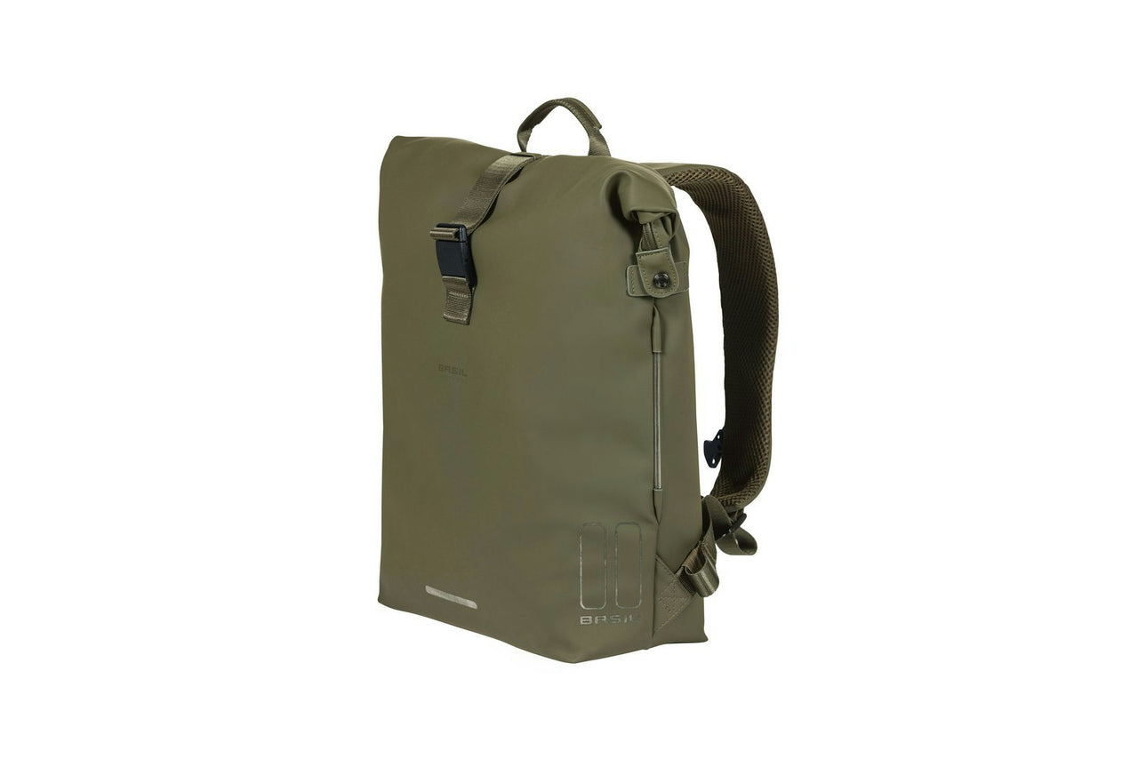 Basil SoHo Backpack Moss Green 17L