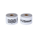 BBB CYCLING Rimtape Hp Adhesive 25Mm X 200Cm 2Pcs White