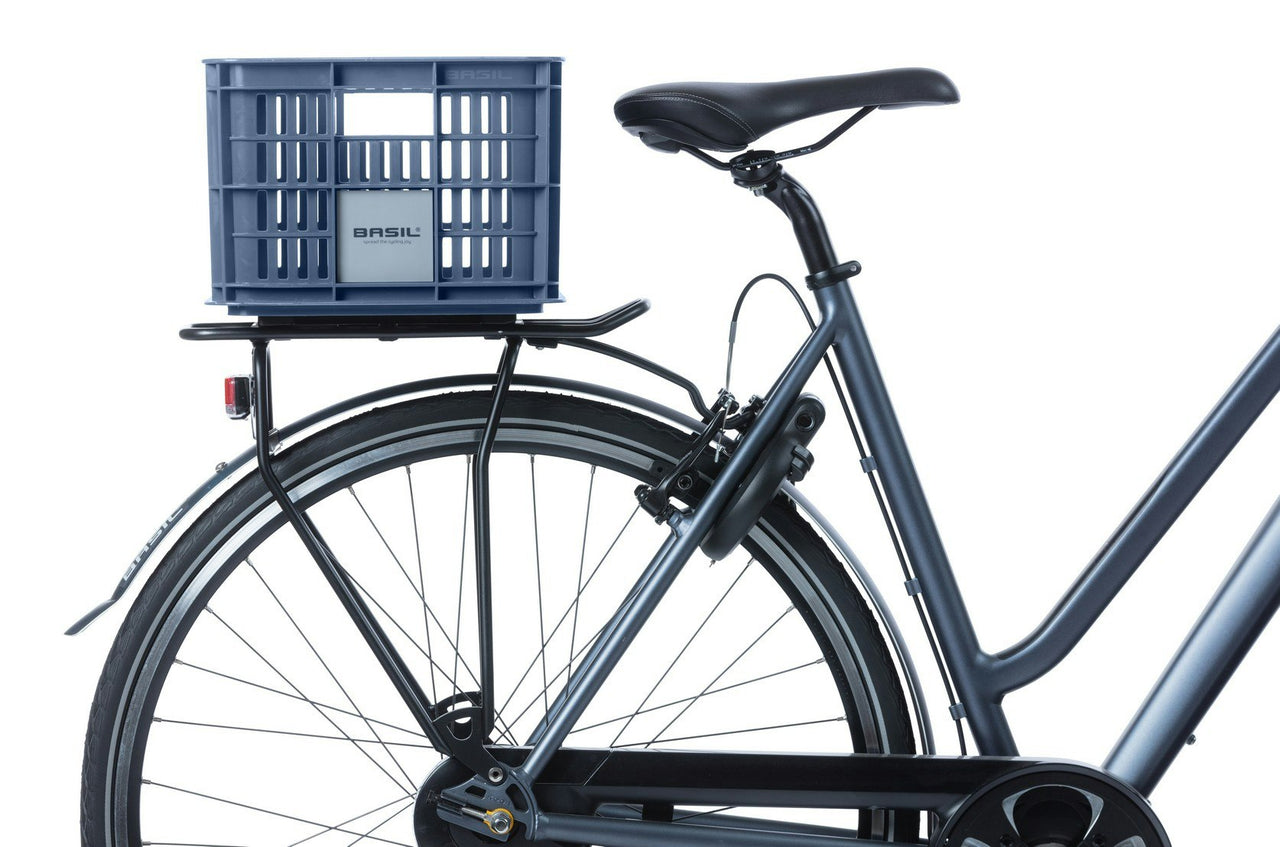 Basil Bicycle Crate Small 17.5L Bluestone