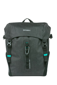 Thumbnail for Basil Discovery 365D Single Pannier Bag L 20 Litres Black