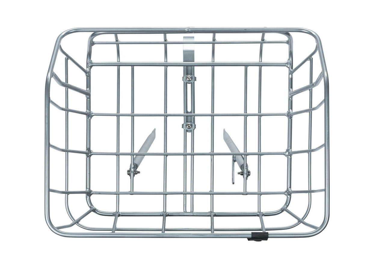 Basil Portland Bicycle Front Basket 25 Litres Chrome