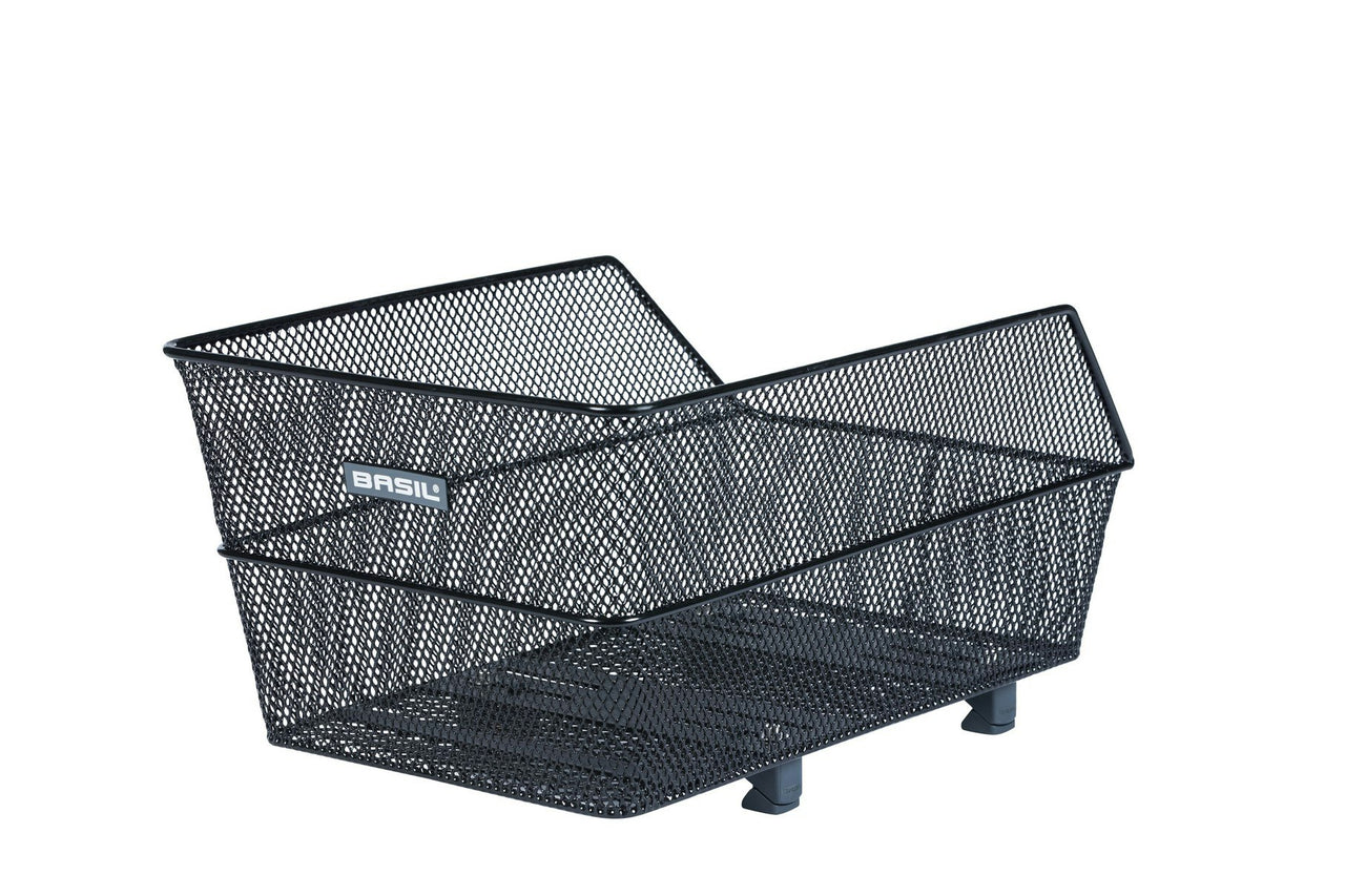 Basil Cento Rear Basket Wsl Black