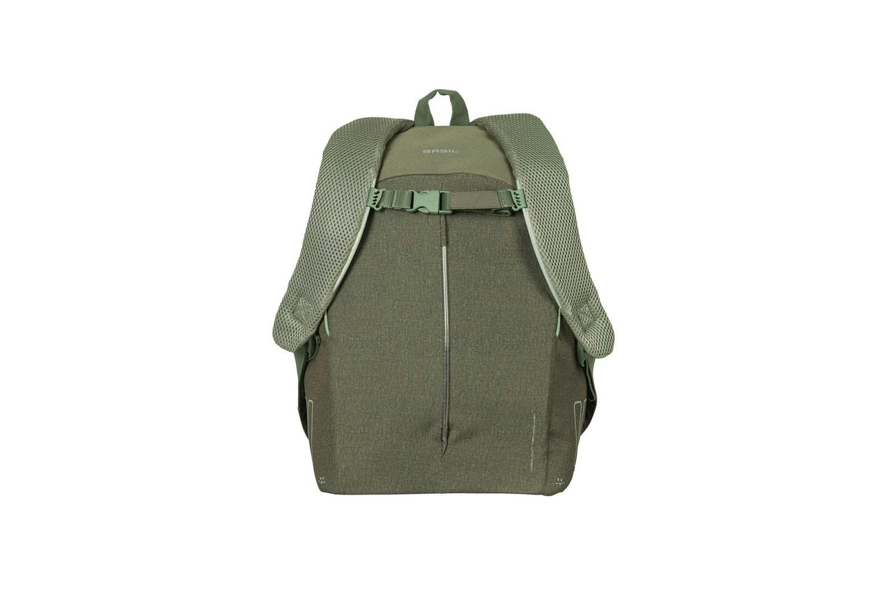 Basil B-Safe Commuter Backpack Dames Nordlicht Green