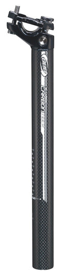 BBB CYCLING Fibrepost S/Post 27.2m Carbon Red/Silver Logos Length 300mm