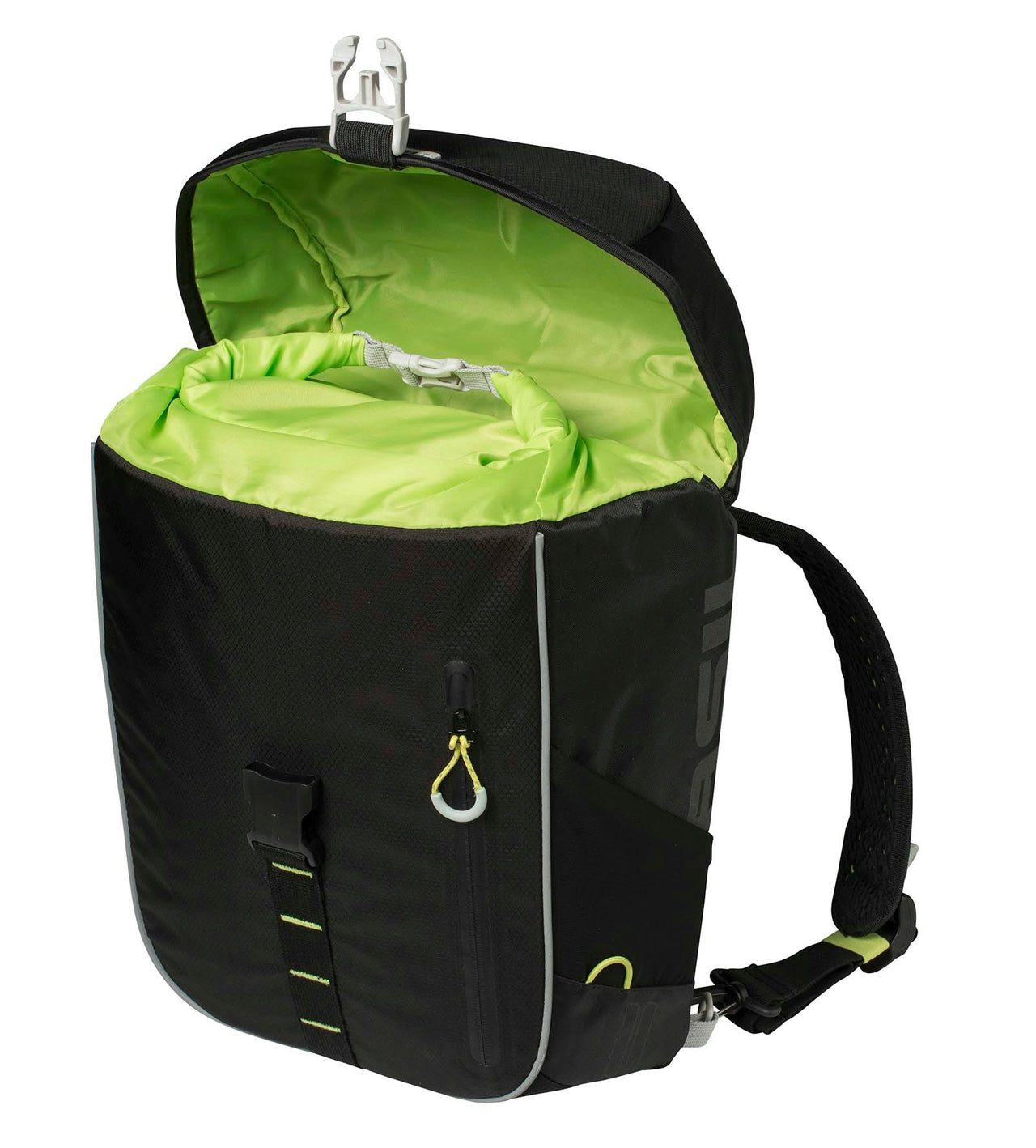 Basil Miles Daypack 17L Black Lime